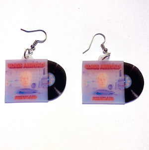 Glass Animals Dreamland Vinyl Album Handmade Earrings!