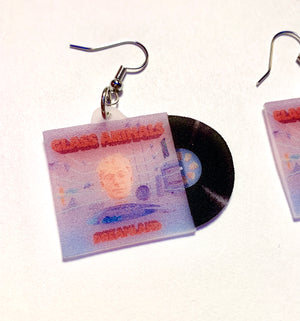 Glass Animals Dreamland Vinyl Album Handmade Earrings!