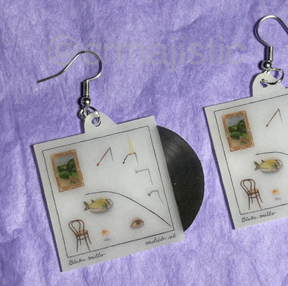 Blake Mills Mutable Set Vinyl Album Handmade Earrings!
