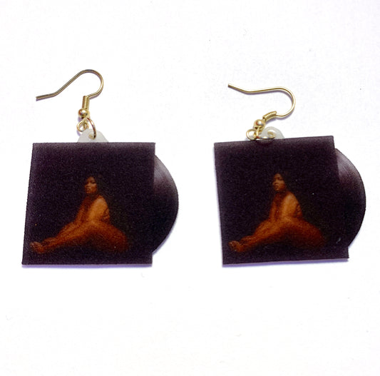 Lizzo Cuz I Love You Vinyl Album Handmade Earrings!