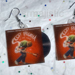 Scott Pilgrim Vs the World Movie Soundtrack Vinyl Album Handmade Earrings!