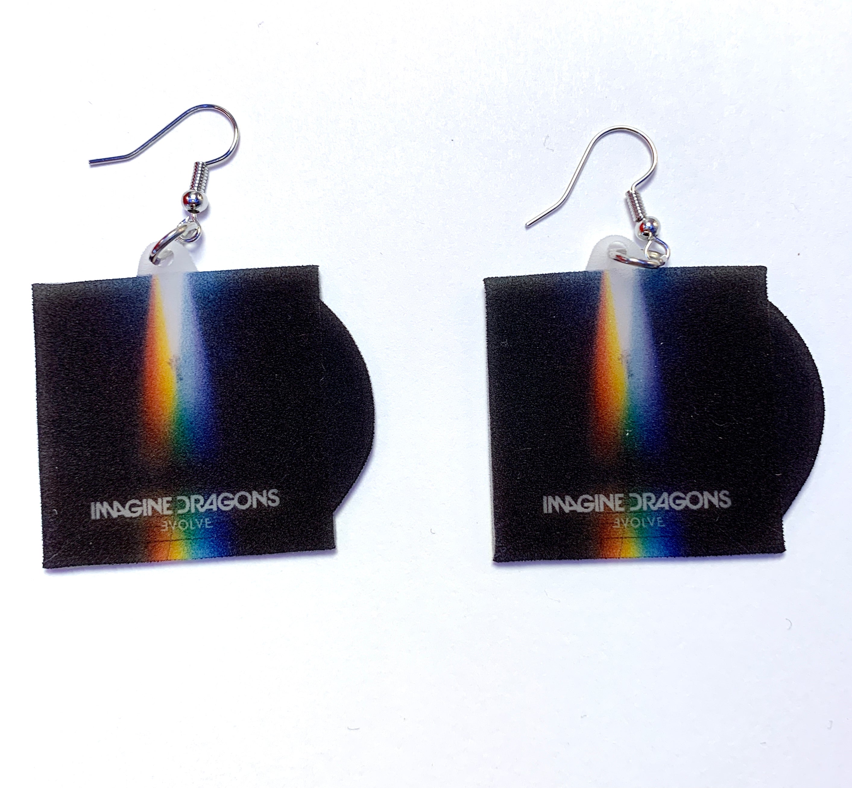 Imagine Dragons Evolve Vinyl Album Handmade Earrings!