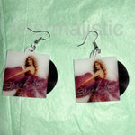 Taylor Swift Speak Now Vinyl Album Handmade Earrings!