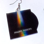 Imagine Dragons Evolve Vinyl Album Handmade Earrings!