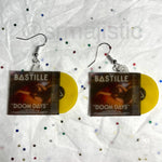 Bastille Doom Days Vinyl Album Handmade Earrings!