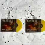 Bastille Doom Days Vinyl Album Handmade Earrings!