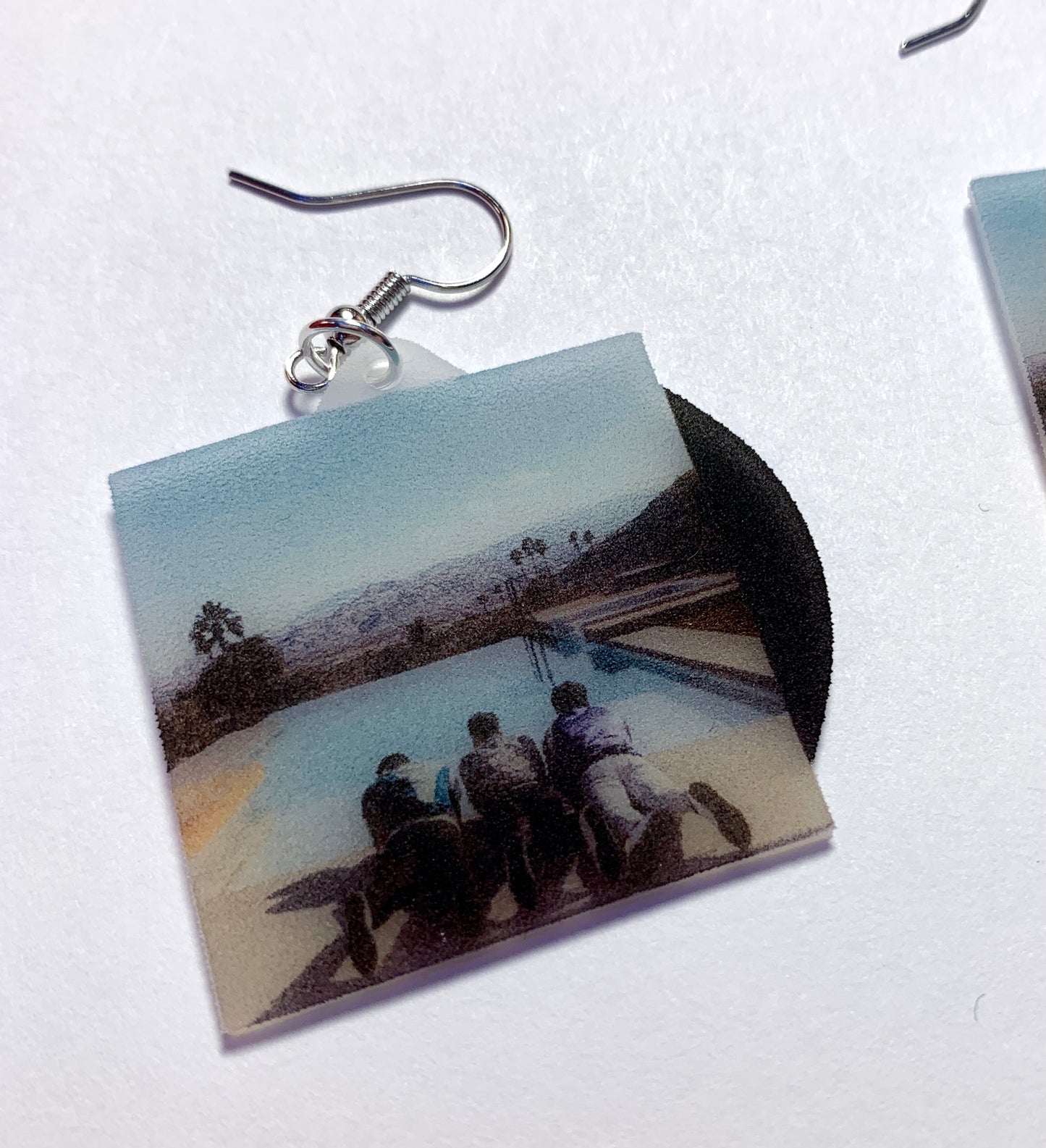 Jonas Brothers Happiness Begins Vinyl Album Handmade Earrings!