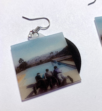 Jonas Brothers Happiness Begins Vinyl Album Handmade Earrings!
