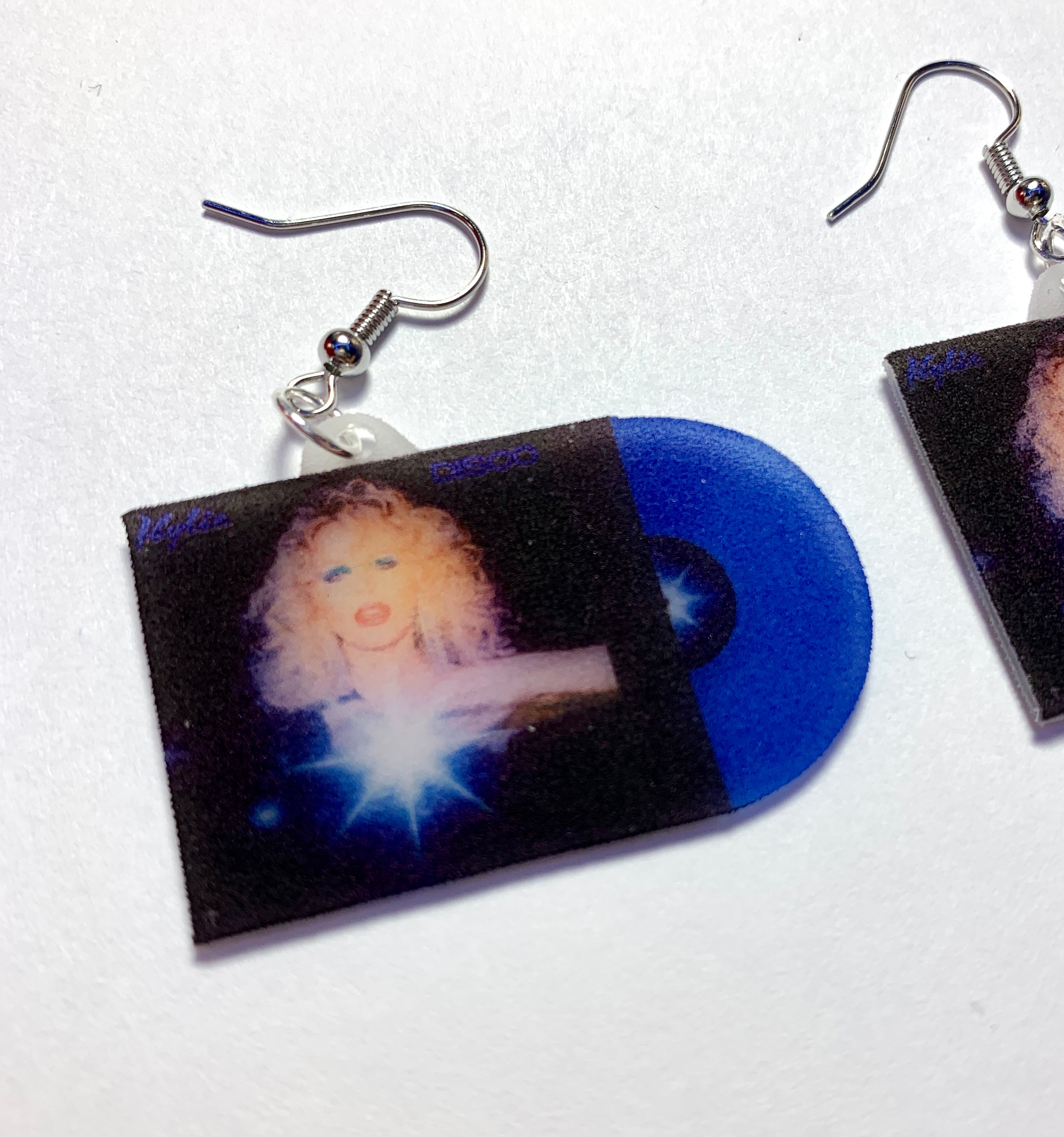 Kylie Minogue Disco Vinyl Album Handmade Earrings!