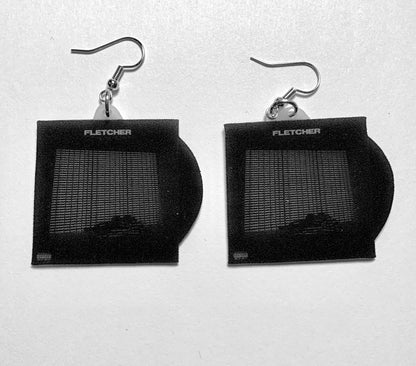 Fletcher You Ruined New York City For Me Vinyl Album Handmade Earrings!
