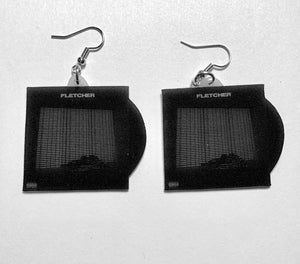 Fletcher You Ruined New York City For Me Vinyl Album Handmade Earrings!
