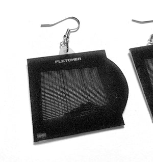 Fletcher You Ruined New York City For Me Vinyl Album Handmade Earrings!