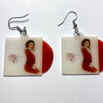 Mariah Carey Collection of Vinyl Album Handmade Earrings!