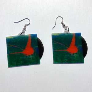 Stolen Dance Milky Chance Vinyl Album Handmade Earrings!