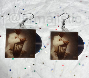 Flo Milli Roaring 20's Vinyl Single Handmade Earrings!