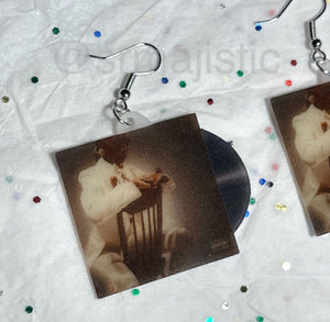 Flo Milli Roaring 20's Vinyl Single Handmade Earrings!