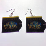 Into the Woods Movie Musical Soundtrack Vinyl Album Handmade Earrings!