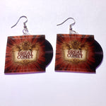 Natasha, Pierre, & the great comet of 1812 Movie Musical Soundtrack Vinyl Album Handmade Earrings!