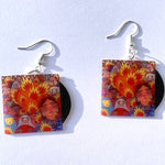 BENEE Fire on Marzz Vinyl Album Handmade Earrings!