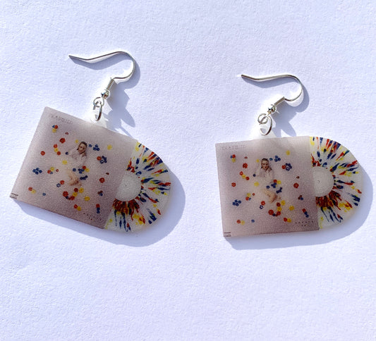 Bea Miller Collection of Vinyl Album Handmade Earrings!