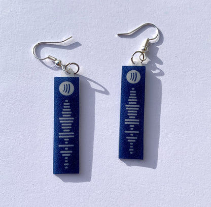 Cute Spotify Code Handmade Earrings!