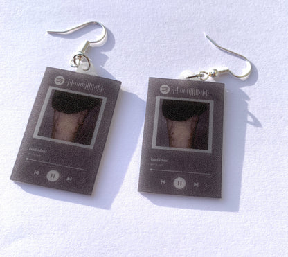 Spotify Song and Code Lookup Handmade Earrings!
