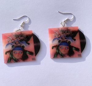 Ashnikko Demidevil Vinyl Album Handmade Earrings!