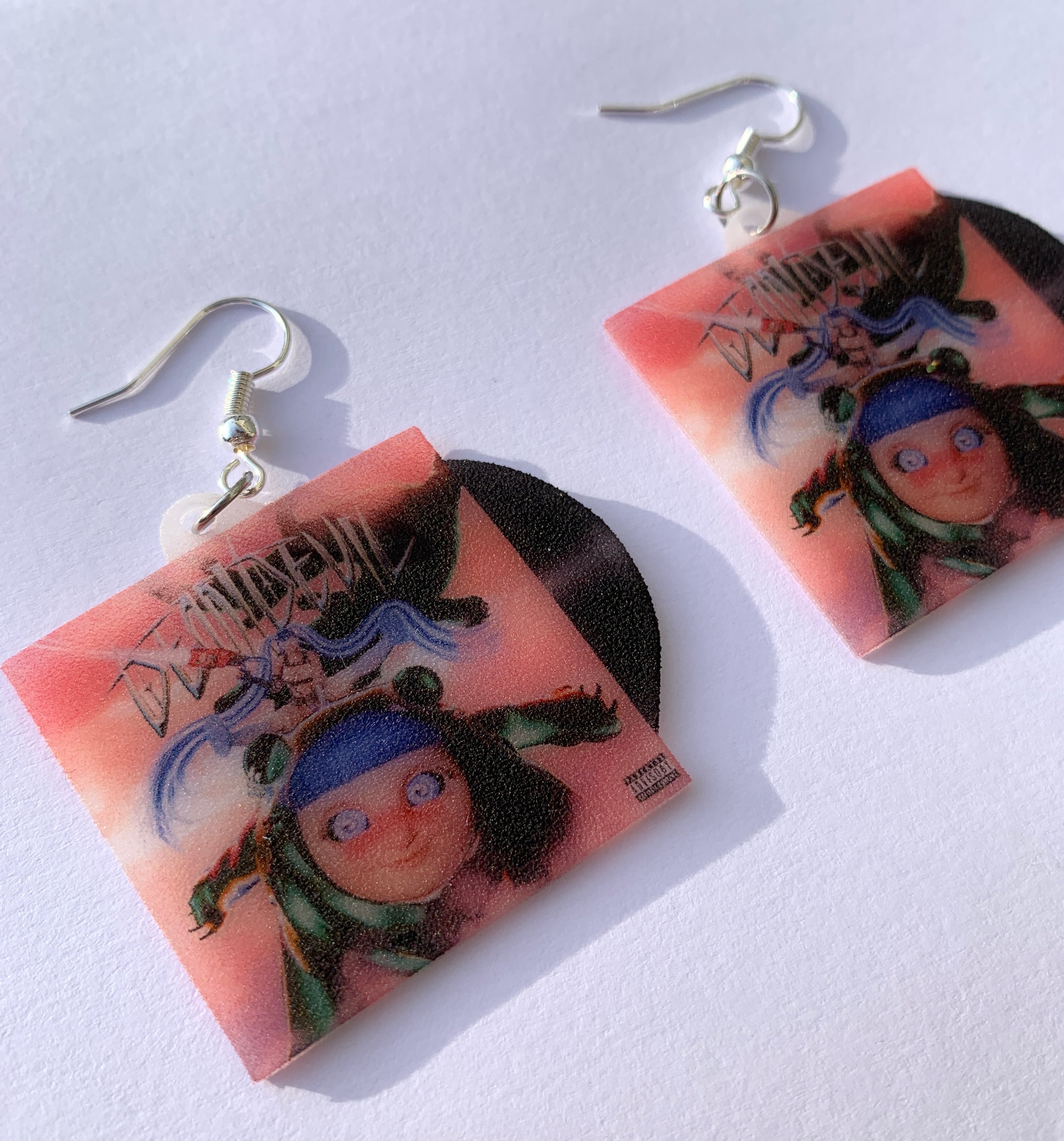 Ashnikko Demidevil Vinyl Album Handmade Earrings!