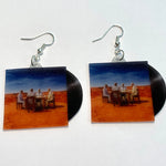 Muse Black Holes and Revelations Vinyl Album Handmade Earrings!