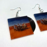 Muse Black Holes and Revelations Vinyl Album Handmade Earrings!