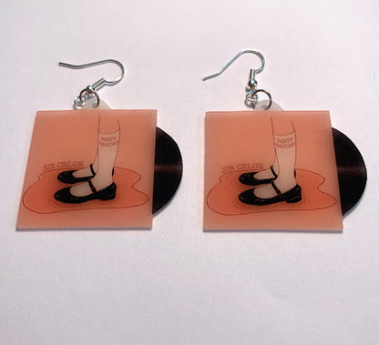Sir Chloe Party Favors Vinyl Album Handmade Earrings!