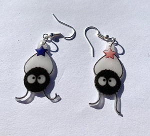 Studio Ghibili Character Handmade Earrings!