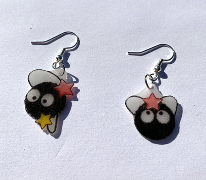 Studio Ghibili Character Handmade Earrings!