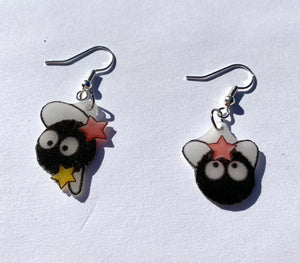 Studio Ghibili Character Handmade Earrings!