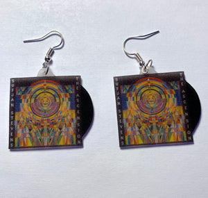 Sufjan Steven The Ascension Vinyl Album Handmade Earrings!