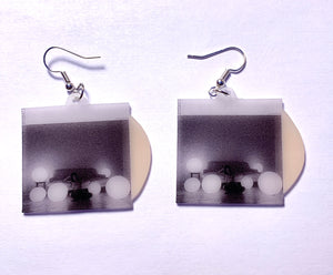 The Japanese House Collection of Vinyl Album Handmade Earrings!
