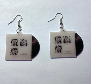Angel Olsen Whole New Mess Vinyl Album Handmade Earrings!