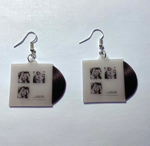 Angel Olsen Whole New Mess Vinyl Album Handmade Earrings!