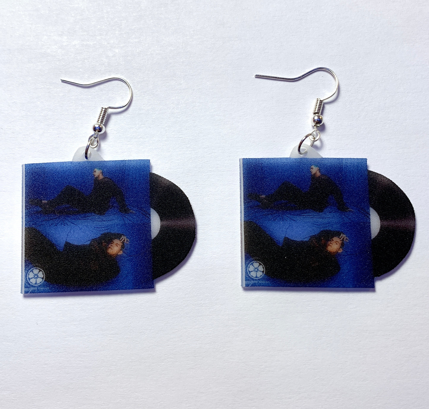 Omar Apollo Kamikaze Vinyl Single Handmade Earrings!