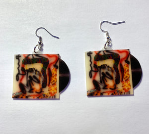 BENEE Hey U X Vinyl Album Handmade Earrings!