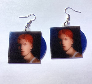 Gus Dapperton Orca Vinyl Album Handmade Earrings!