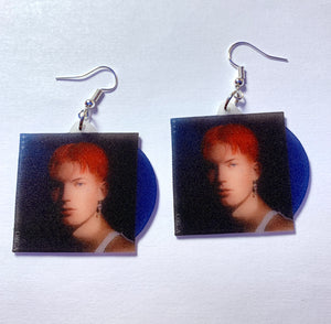 Gus Dapperton Orca Vinyl Album Handmade Earrings!