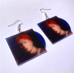 Gus Dapperton Orca Vinyl Album Handmade Earrings!