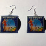 No Doubt Tragic Kingdom Vinyl Album Handmade Earrings!