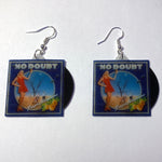 No Doubt Tragic Kingdom Vinyl Album Handmade Earrings!
