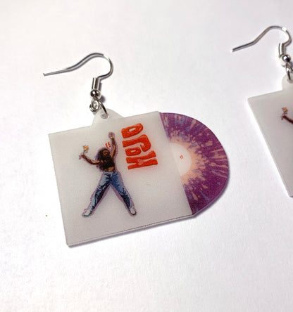 Evann McIntosh MOJO Vinyl Album Handmade Earrings!