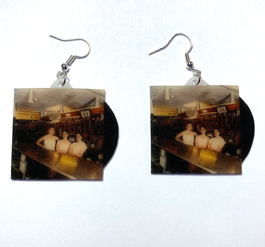 HAIM Women in Music Pt. III Vinyl Album Handmade Earrings!