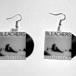 Bleachers Strange Desire Vinyl Album Handmade Earrings!
