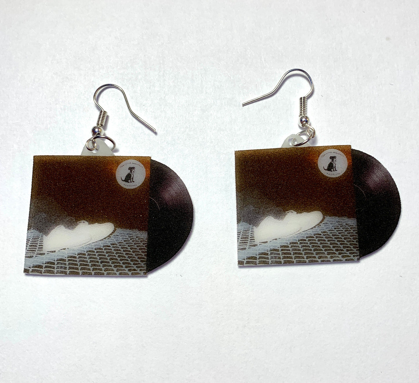 Briston Maroney Carnival Vinyl Album Handmade Earrings!