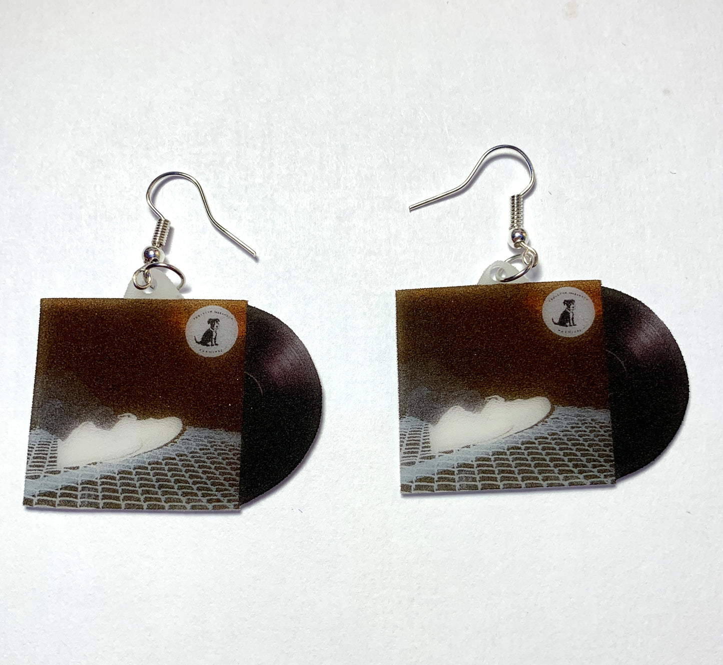 Briston Maroney Carnival Vinyl Album Handmade Earrings!